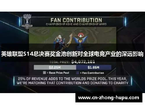 英雄联盟S14总决赛奖金池创新对全球电竞产业的深远影响