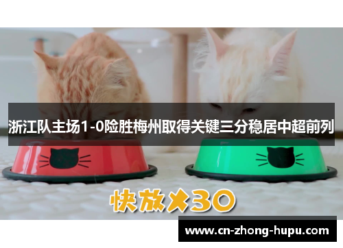 浙江队主场1-0险胜梅州取得关键三分稳居中超前列